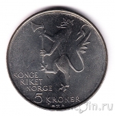 Норвегия 5 крон 1978 300 лет Независимости