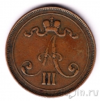 Финляндия 10 пенни 1889