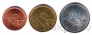 Ирак набор 3 монеты 2004