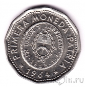Аргентина 25 песо 1964