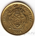 Сейшельские острова 1 цент 2004