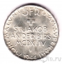 Швейцария 5 франков 1944 500 лет Битве у Сент-Якоба