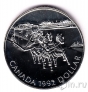 Канада 1 доллар 1992 Дилижанс