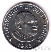 Тонга набор 4 монеты 50 сенити 1985 100 лет автомобилю