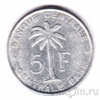 Бельгийское Конго 5 франков 1958