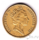 Австралия 1 доллар 1988 Кенгуру