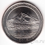 США 25 центов 2010 Mount Hood (P)