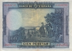 Испания 100 песет 1928