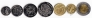 Кокосовые острова набор 7 монет 2004