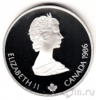 Канада 20 долларов 1986 Биатлонист