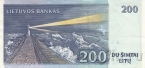 Литва 200 лит 1997