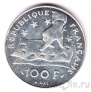 Франция 100 франков 1991 Дескарт