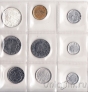 Сан-Марино набор 9 монет 1977