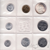 Сан-Марино набор 8 монет 1974