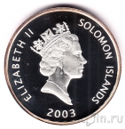 Соломоновы острова 25 долларов 2003 Конкорд
