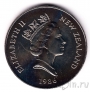 Новая Зеландия 1 доллар 1986 Визит Королевы