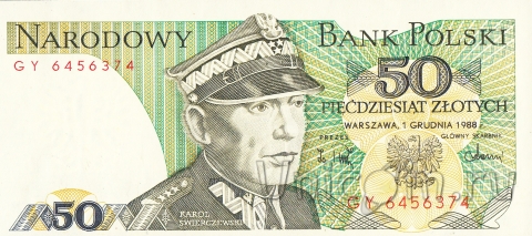 Польша 50 злотых 1988