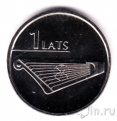 Латвия 1 лат 2013 Кокле