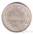 Финляндия 1 марка 1907