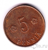 Финляндия 5 пенни 1918 Независимость