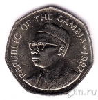 Гамбия 1 даласи 1987