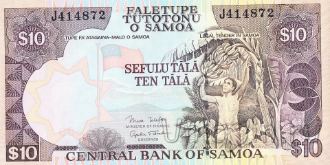 Самоа 10 тала 2002