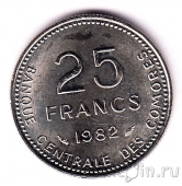 Коморские острова 25 франков 1982