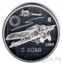 Испания 5 евро 1997 Авиация