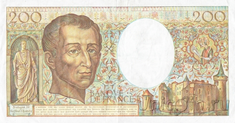 Франция 200 франков 1981-1994