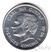 Швеция 200 крон 1993 20 лет Правления