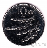 Исландия 10 крон 2004