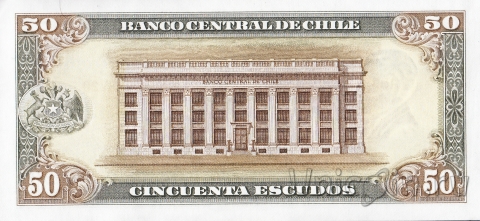 Чили 50 эскудо 1964