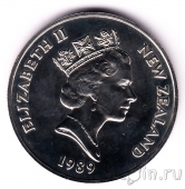 Новая Зеландия 1 доллар 1989 Гимнастика