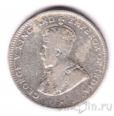 Цейлон 25 центов 1920