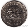 Сьерра-Леоне 1 леоне 1974 10 лет Независимости