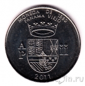 Панама 1/2 бальбоа 2011 Герб