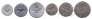 Новая Каледония набор 6 монет