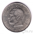Тунис 1/2 динара 1968