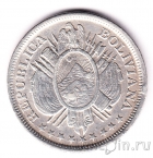 Боливия 50 сентаво 1899