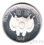 Нигер 10 франков 1968 Лев