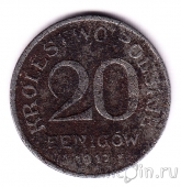 Польша 20 фенигов 1917
