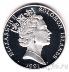 Соломоновы острова 10 долларов 1991 Олимпиада