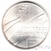 Сан-Марино 1000 лир 1990 Шестнадцать веков истории