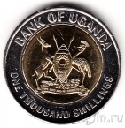 Уганда 1000 шиллингов 2012 50 лет независимости