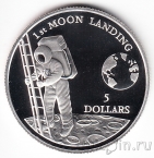 Ниуэ 5 долларов 1992 Человек на Луне