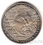 ФРГ 5 марок 1983 Мартин Лютер
