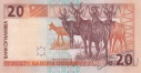 Намибия 20 долларов 2002