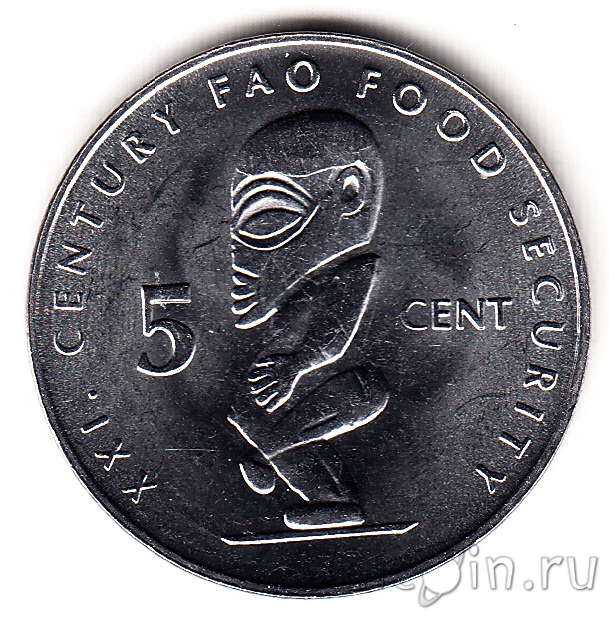 Острова Кука 5 центов 2000. Интернет-магазин монет UniCoin