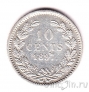 Нидерланды 10 центов 1897