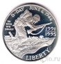 США 1 доллар 1993 50 лет высадке союзников в Нормандии (proof)